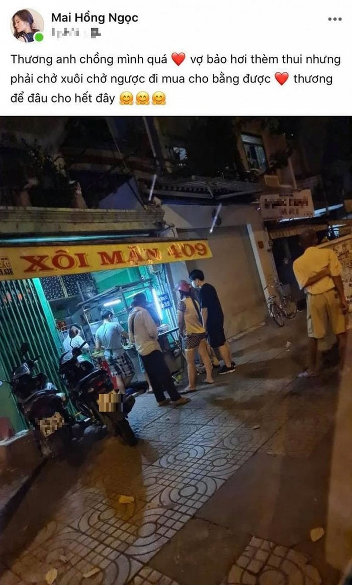 Trong thời gian Đông Nhi bầu bí, khi cô ngỏ ý thèm xôi, lập tức Ông Cao Thắng đi mua liền. “Thương anh chồng mình quá. Vợ bảo hơi thèm thôi nhưng phải chở xuôi chở ngược đi mua cho bằng được. Thương để đâu cho hết đây” - Đông Nhi chia sẻ trên trang cá nhân.