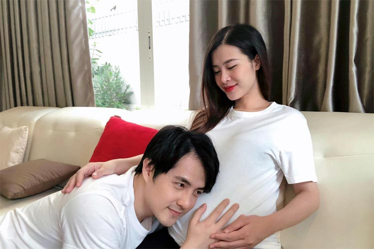 Ông Cao Thắng còn mua một căn nhà tiền tỷ để chuẩn bị đón con gái chào đời.