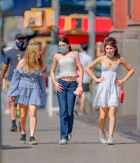 Cô bé được cho là có vóc dáng nhỉnh hơn các bạn cùng lứa.