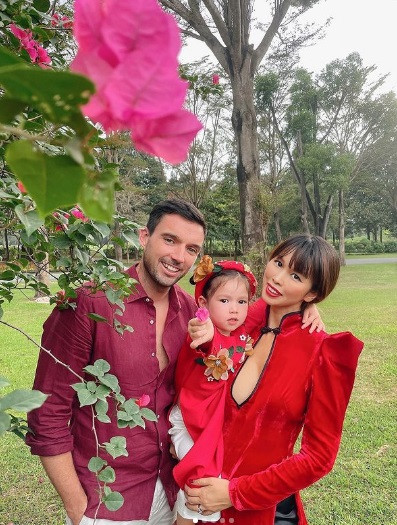 Myla thường xuyên được vợ chồng Hà Anh đưa đi chơi, tham gia các hoạt động ngoài trời để trải nghiệm.