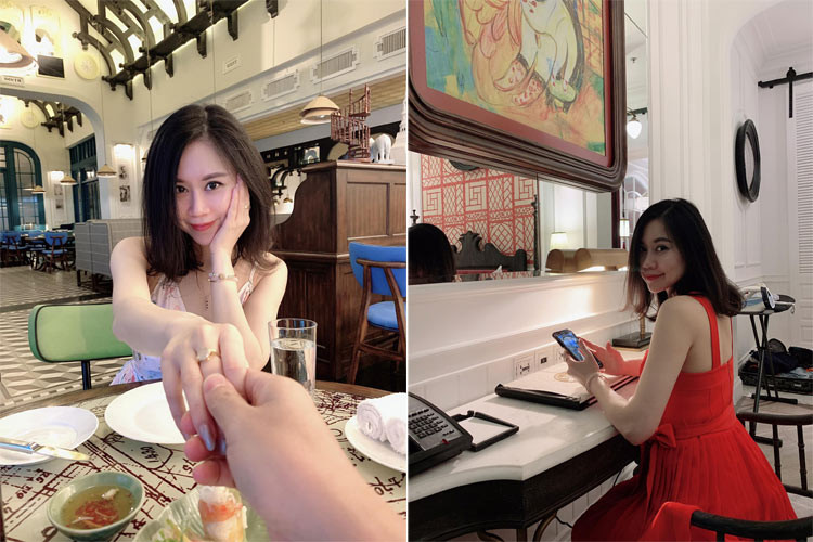 Thanh Huyền được nhiều người khen ngày càng nhuận sắc.