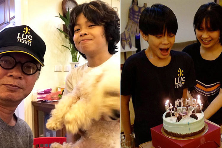 Trần Tú giờ đã 13 tuổi và khuôn mặt vẫn còn nguyên nét lém lỉnh hồi nhỏ. (Ảnh: FBNV)