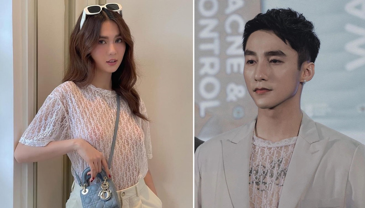 Mới đây, Ngọc Trinh tung bộ ảnh thời trang khoe vẻ xinh tươi với chiếc áo phông trắng mong manh đến từ nhà mốt đình đám nước Pháp. Lập tức, fan tinh ý soi ra chiếc áo này từng được Sơn Tùng M-TP chưng diện cách đây một thời gian.