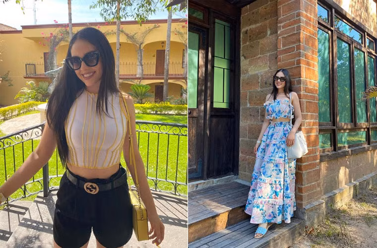 Style đời thường của Debora Hallal rất giản dị.