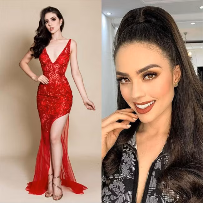 Debora Hallal kế nhiệm Hoa hậu Andrea Meza - người vừa đoạt danh hiệu Hoa hậu Hoàn vũ Thế giới 2020.