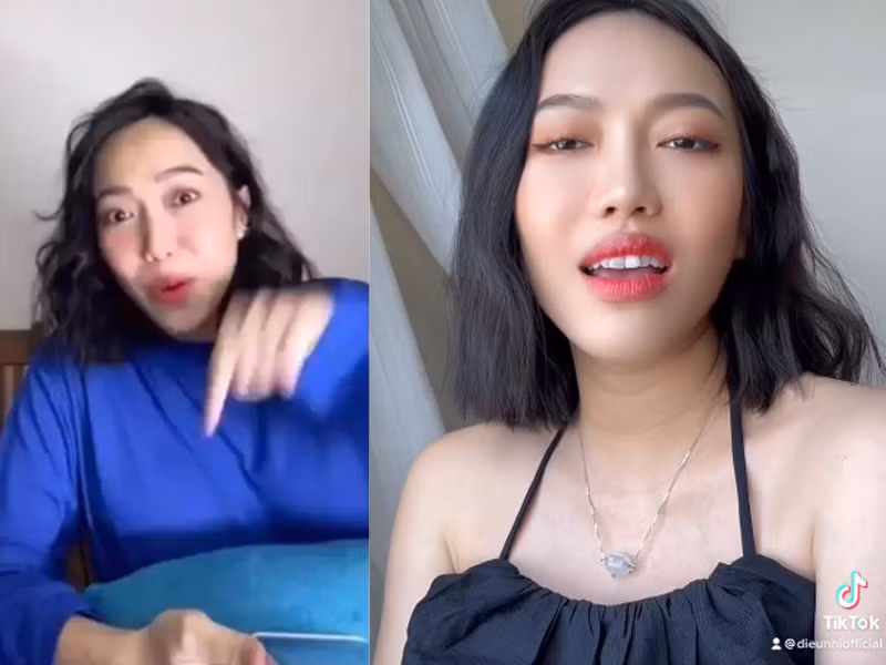 Hình ảnh Diệu Nhi trên livestream các trang cá nhân của cô lộ rõ khuôn mặt không thon thả như trước và thân hình cũng phát tướng hơn.