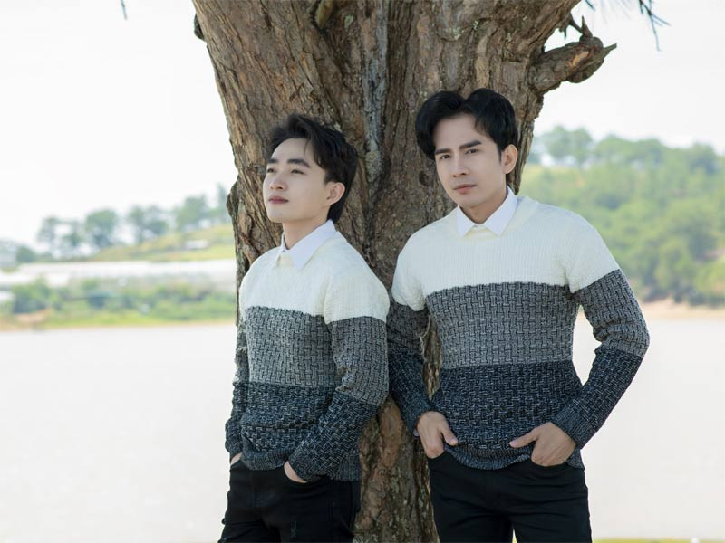 Sau khi Đan Trường và vợ tuyên bố ly hôn, việc Trung Quang mặc đồ đôi cùng nam ca sĩ Đan Trường khiến cư dân mạng tò mò.