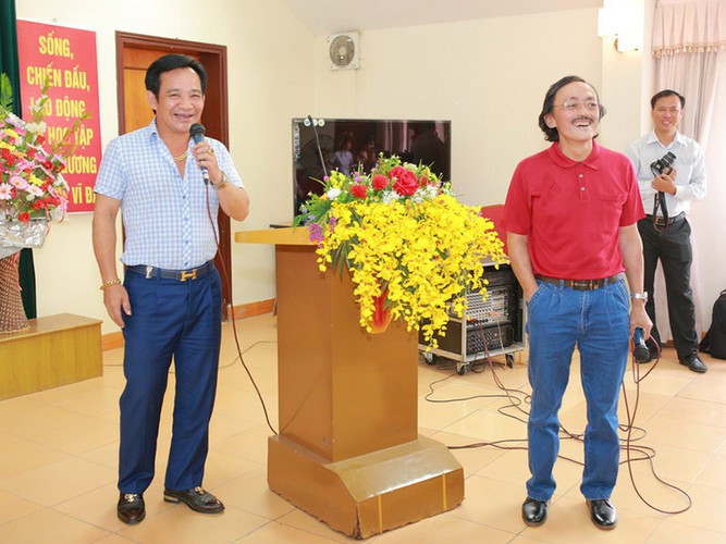 Khi có show Quang Tèo - Giang Còi vẫn rủ nhau đi diễn, làm phim với nhau khi có dịp. Ảnh: Zing.