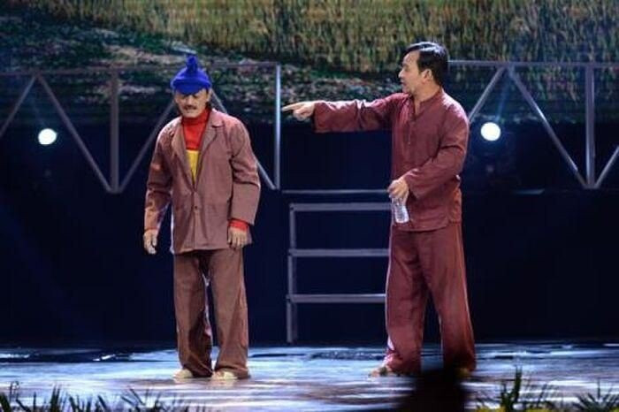 NSND Khải Hưng là người “se duyên” Giang Còi và Quang Tèo kết hợp đóng cặp với nhau.