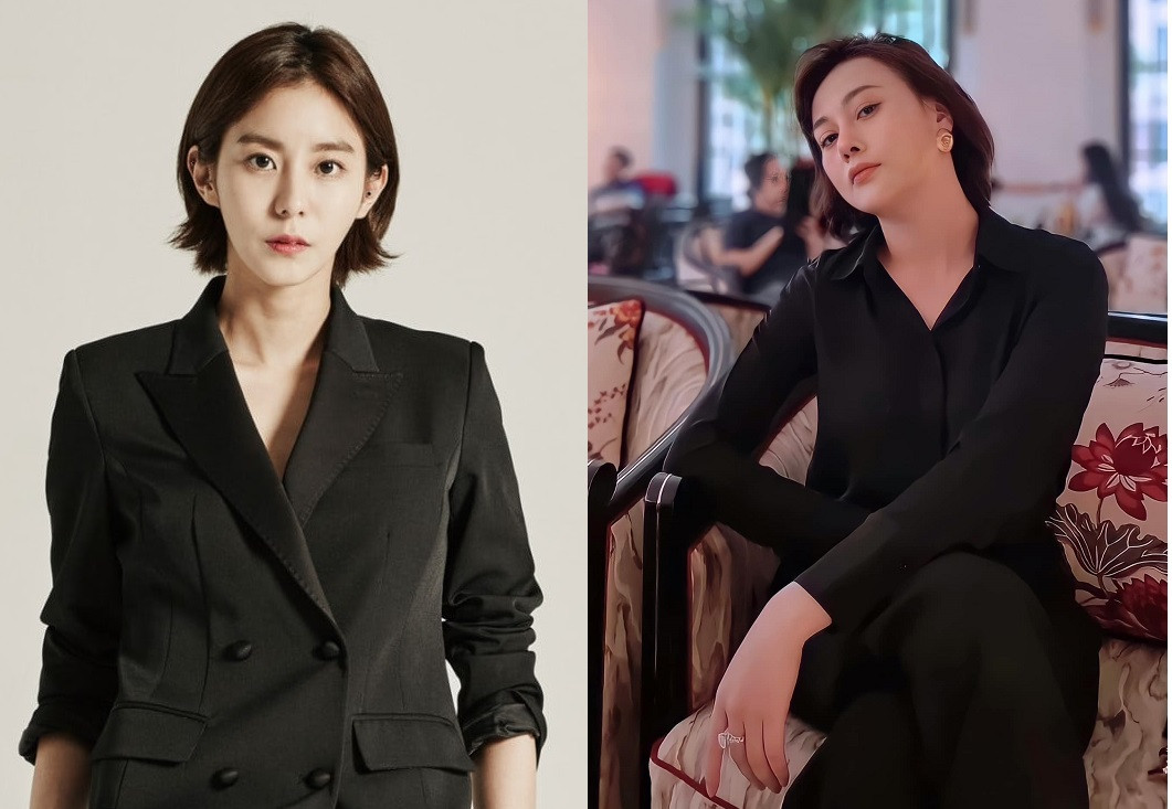 Tuy nhiên, thời điểm "My only one" lên sóng, nữ diễn viên xứ kim chi gầy rộc so với hình ảnh đầy đặn trong quá khứ vì ép cân quá đà. Trong khi, Phương Oanh thời điểm đóng bộ phim bản Việt dù tăng 6kg vẫn sở hữu thân hình nóng bỏng quyến rũ.