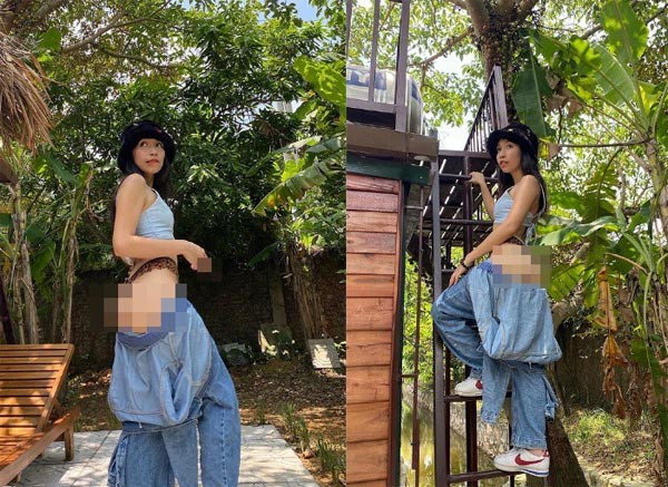 Con gai My Linh xin loi sau loat anh tut quan khoe vong 3-Hinh-2