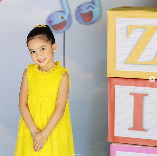 Ngày 23/11 năm nay, con gái của Marian Rivera mới tròn 6 tuổi nhưng cô bé đã được dự đoán là sẽ thay thế mẹ thống lĩnh các bảng xếp hạng nhan sắc cả ở Philippines và châu Á.