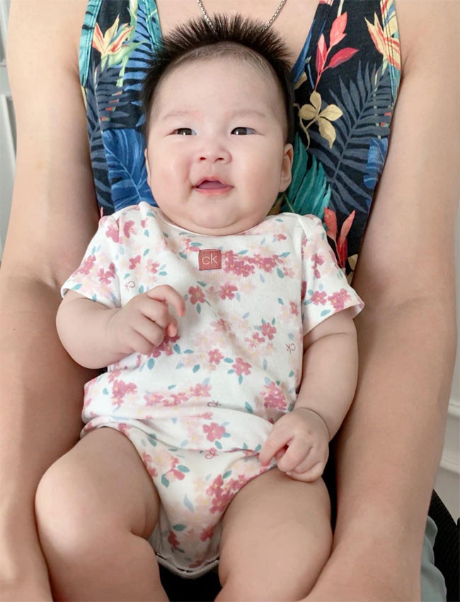 Trước NaNu, vợ chồng Bảo Thanh đã có 1 bé trai 10 tuổi.