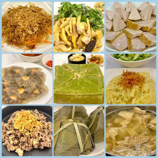 Mặc dù đi nghỉ dưỡng nhưng gia đình Thúy Hằng - Thúy Hạnh chuẩn bị rất nhiều đồ ăn mang theo. "Hai mẹ Bùi Thúy Hạnh, Bùi Thúy Hằng chuẩn bị cho mùng 1 Tết năm COVID thứ 2 này hoành tráng quá. Cứ ăn với ngủ thế này qua rằm chắc mình lăn luôn quá", Minh Khang viết trên trang cá nhân.