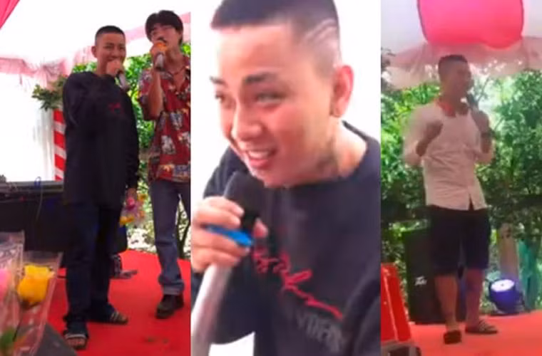 Thời gian đó, Hoài Lâm về quê sống cùng bố mẹ và rất khép kín. Mãi đến tháng 7/2019 mới xuất hiện hình ảnh anh hát trong đám cưới một người bạn. (Ảnh: Vietnamnet)