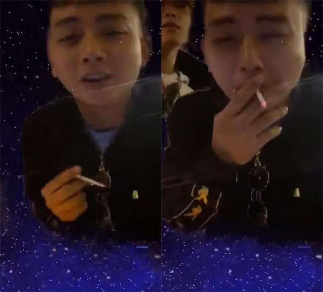 Trước đó, khi quay trở lại mạng xã hội sau thời gian hạn chế, Hoài Lâm bị mọi người chỉ trích khi vô tư hút thuốc lá và nhả khói trên sóng livestream.