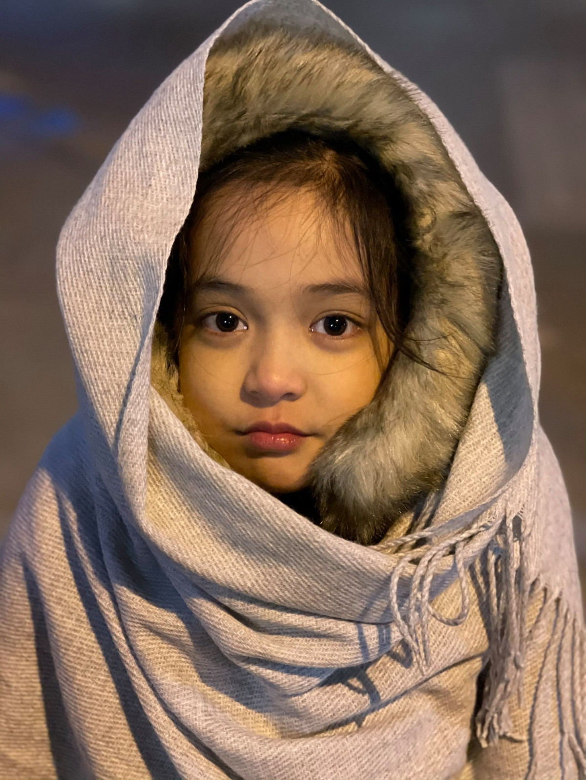 Chu Diệp Anh là diễn viên nhỏ tuổi nhất gây nhiều ấn tượng của bộ phim "Hướng dương ngược nắng".