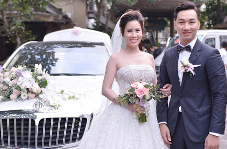 MC Thành Trung và Ngọc Hương, tiếp viên hàng không, kết hôn vào cuối tháng 3/2017 sau 3 năm hẹn hò.