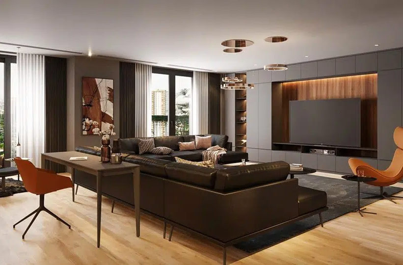 Tháng 7/2020, hai vợ chồng nam MC dọn về căn hộ rộng 260m2, trị giá 18 tỷ tại Hà Nội.