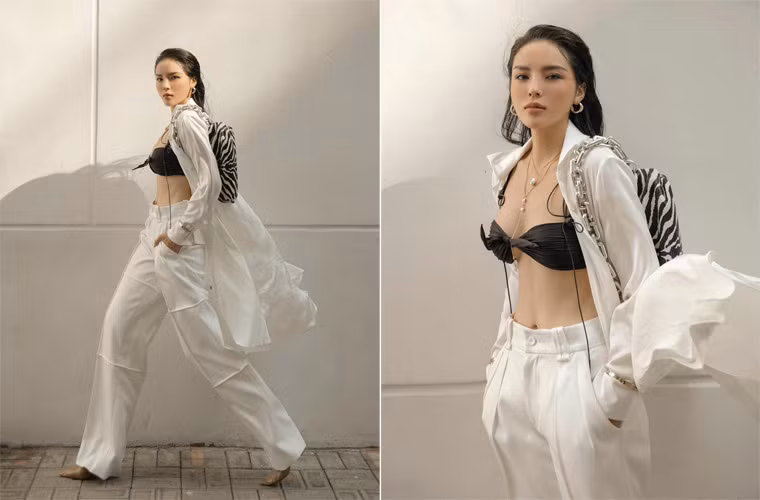 Style chat lu ngay cang sexy cua Hoa hau Ky Duyen