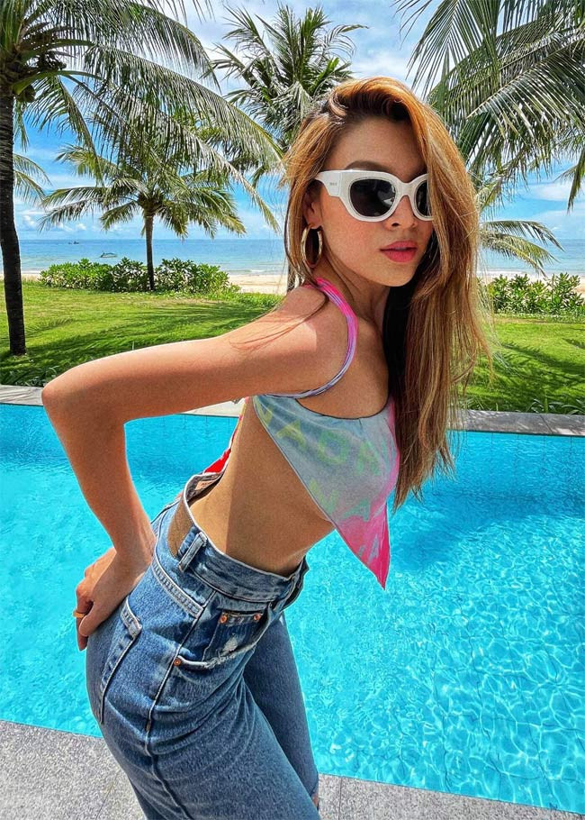 Vẻ đẹp mềm mại, quyến rũ của Trân Đài khiến ít người nghĩ cô là người chuyển giới.