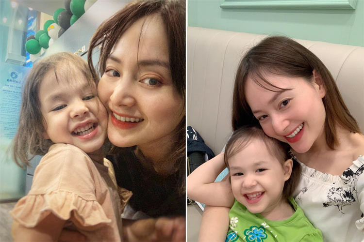 Cô bé Lina Linh Duffy sở hữu chiều cao của bố, khuôn mặt được nhận xét là có nhiều nét giống bố và nụ cười đặc trưng của mẹ.