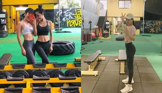 Số hưởng không kém Tóc Tiên, Nhã Phương cũng được Trường Giang yêu chiều hết mực. Biết bà xã hay ám ảnh về chuyện cân nặng nên nam danh hài cũng đầu tư hẳn phòng tập gym tại nhà. Theo đó, anh từng tiết lộ: "Ở nhà anh trên sân thượng có hẳn một phòng tập gym. Phương cũng tập các môn phối hợp ngày 4 tiếng đồng hồ. Siêng tập lắm, khẩu phần ăn thì thôi đó toàn món cá hấp, cá luộc không à".