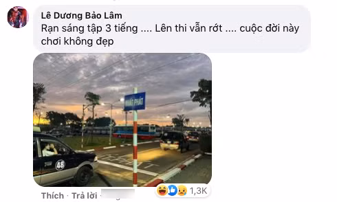 Thậm chí, Lê Dương Bảo Lâm còn cẩn thận tập lái xe trước 3 tiếng, nhưng cuối cùng kết quả thi vẫn giống như 13 lần trước đó. Nam diễn viên hài chỉ biết than trời: "Cuộc đời này chơi không đẹp".