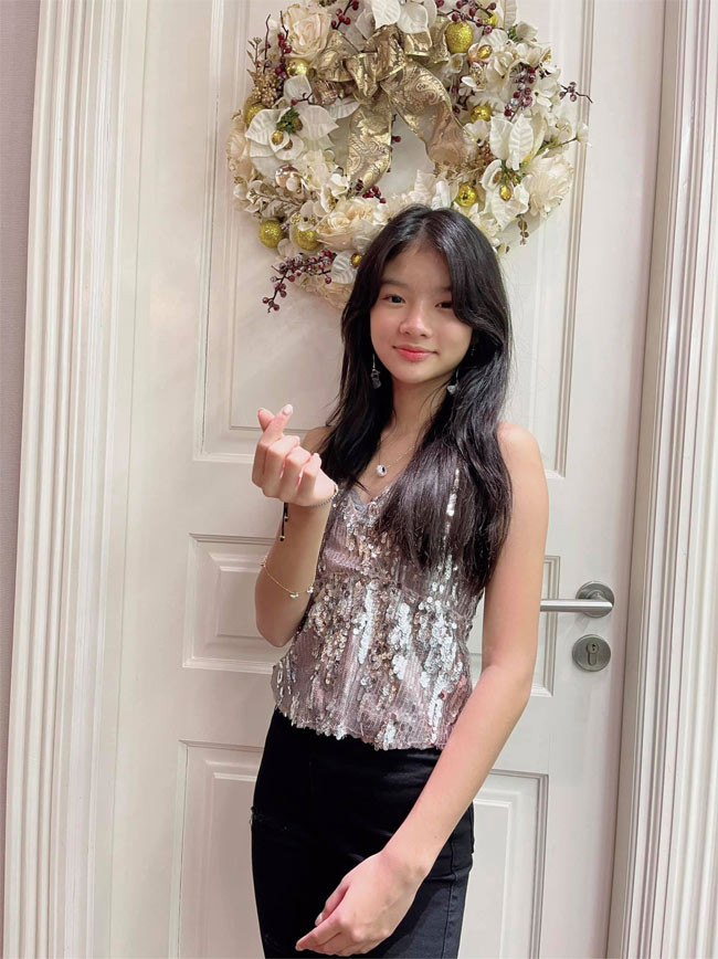 Bản thân Trương Ngọc Ánh cũng bất ngờ vì sự phát triển quá nhanh của con gái.