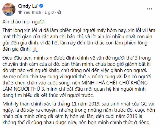 Vo cu Hoai Lam xac nhan yeu Dat G, tha chet khong lam tieu tam