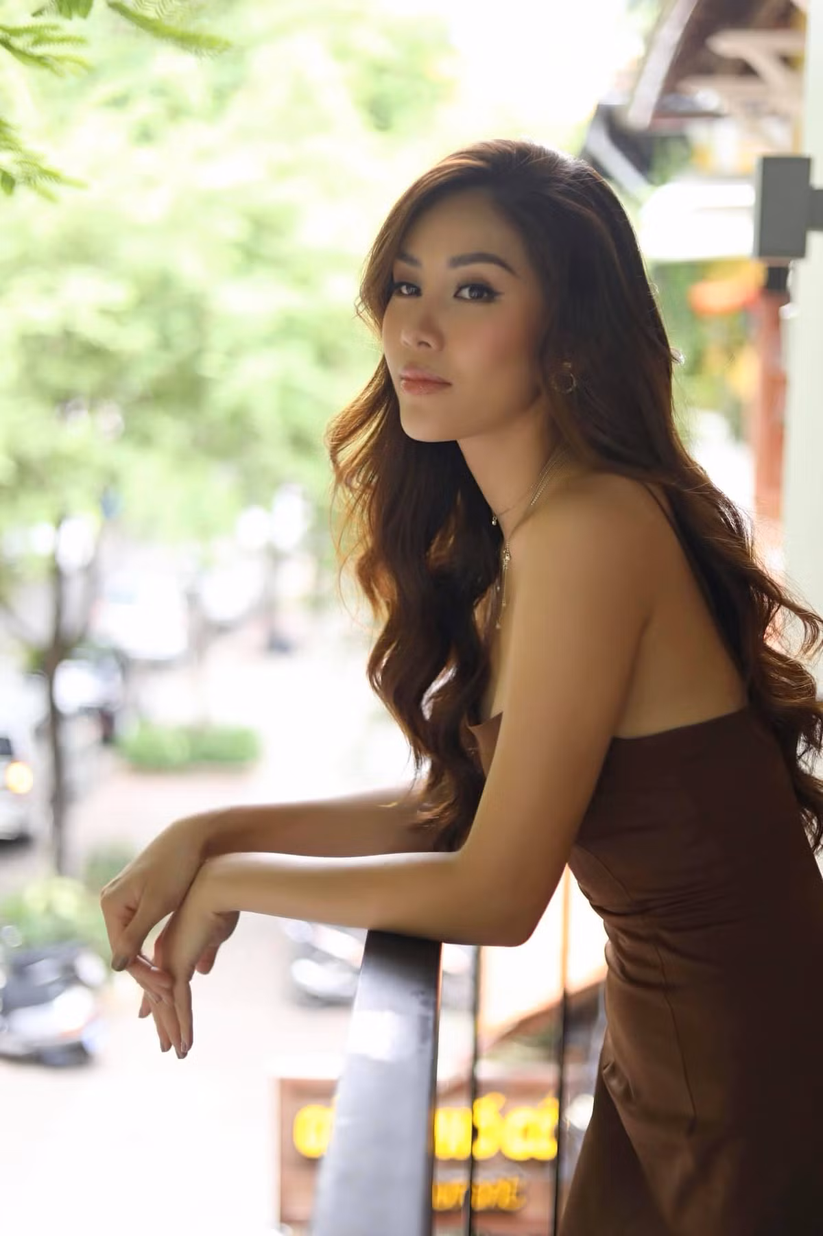 Người đẹp quê Thái Bình học thiền để rèn luyện bản thân và cân bằng cuộc sống. Ảnh: Nhân Phạm.