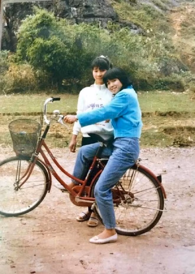 MC Thảo Vân khi còn đang đi học ở Lạng Sơn.