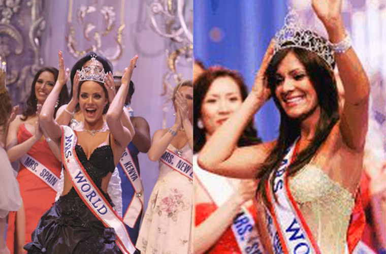 Do phiên dịch dịch nhầm mà cuộc thi Hoa hậu Quý bà Thế giới 2006 trở thành sự cố không quên trong lịch sử thi sắc đẹp toàn cầu. (Ảnh: Pageantry Magazine).