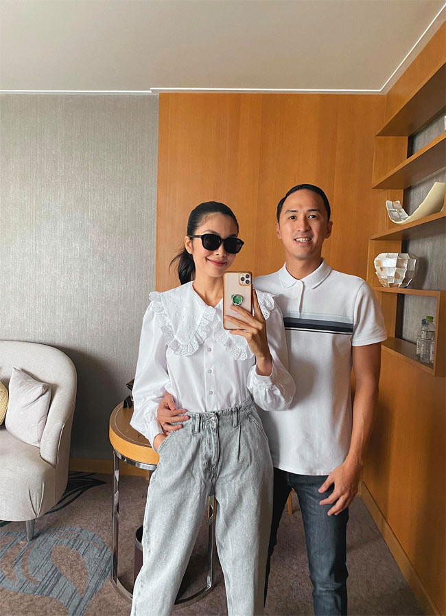 Chín năm kết hôn và rút lui khỏi showbiz, Tăng Thanh Hà có cuộc sống viên mãn và an yên bên chồng và hai con.