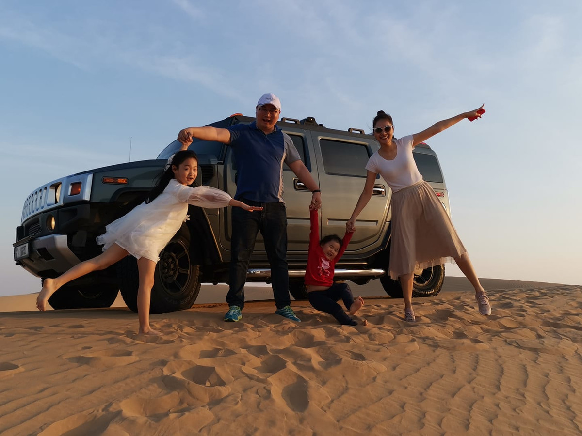 Gia đình Hương Giang đã cùng nhau đi du lịch nhiều nơi.