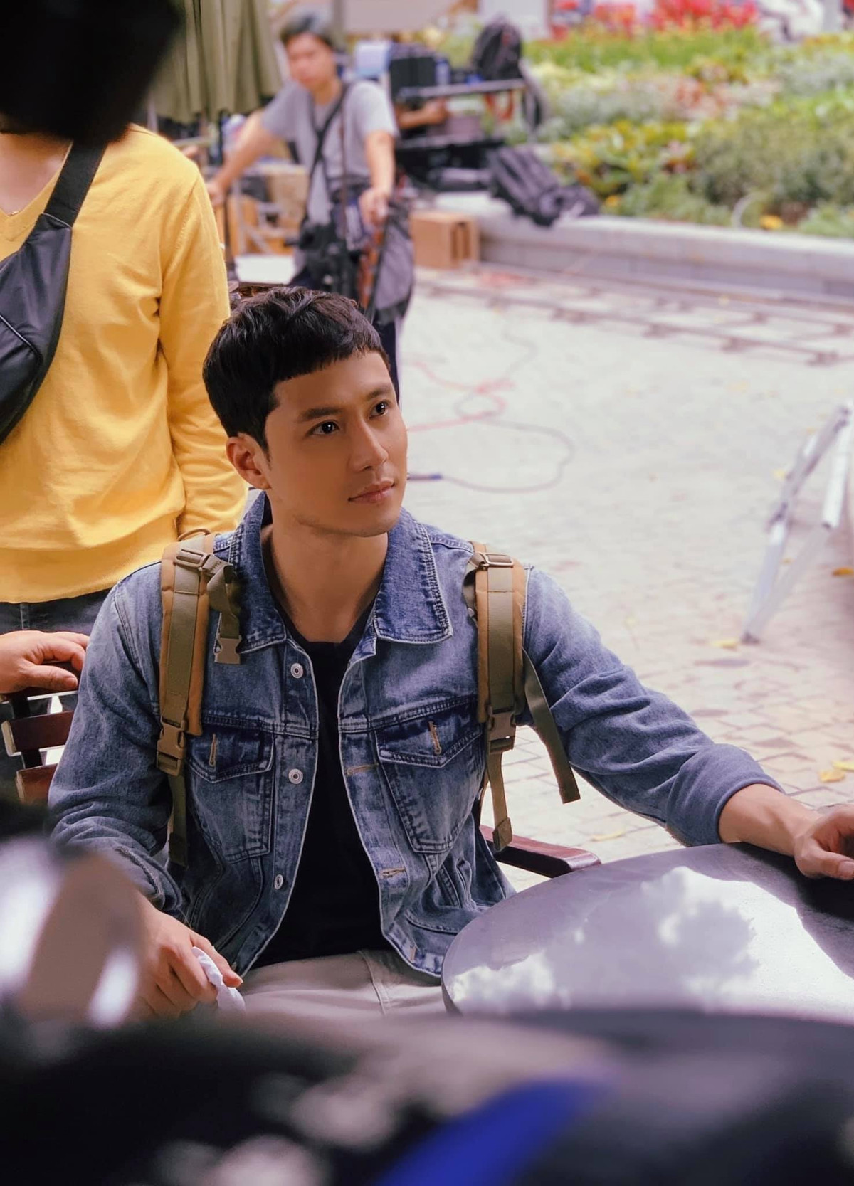 Thanh Sơn tái xuất với hình ảnh "mái ngố", khác với vẻ đẹp lãng tử của chàng luật sư trong "Tình yêu và tham vọng".