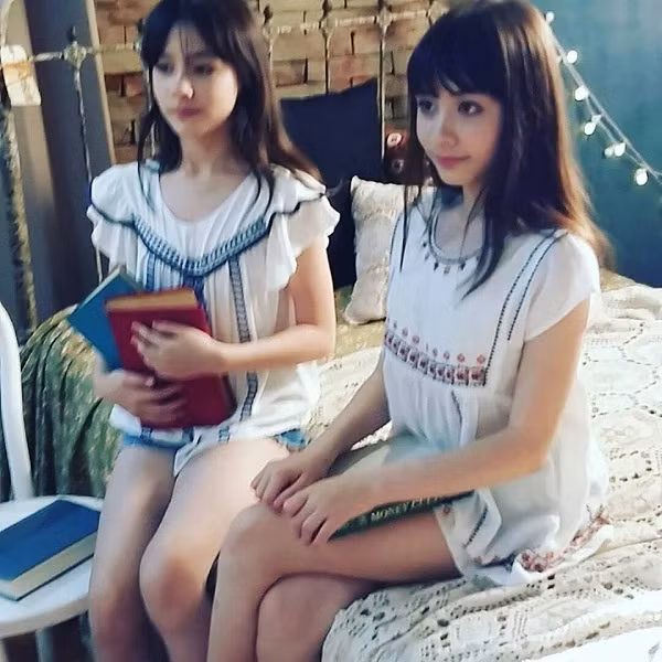 Cặp đôi song sinh được dự đoán sẽ nhanh chóng trở thành những hotgirl trong vài năm tới.