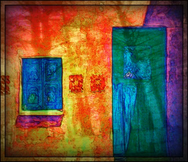 Bạn nghĩ đây là cửa ra vào, hay một bức tranh trừu tượng?