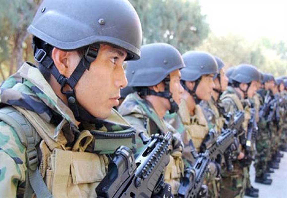 "Siêu súng trường tấn công" Tar-21 trang bị cho dân quân tự vệ - Hình 4 Trong đó, chủ yếu khẩu súng trường tấn công này được trang bị cho Hải quân Đánh bộ - binh chủng tinh nhuệ thuộc quân chủng Hải quân Việt Nam. Nguồn ảnh: BHQ.