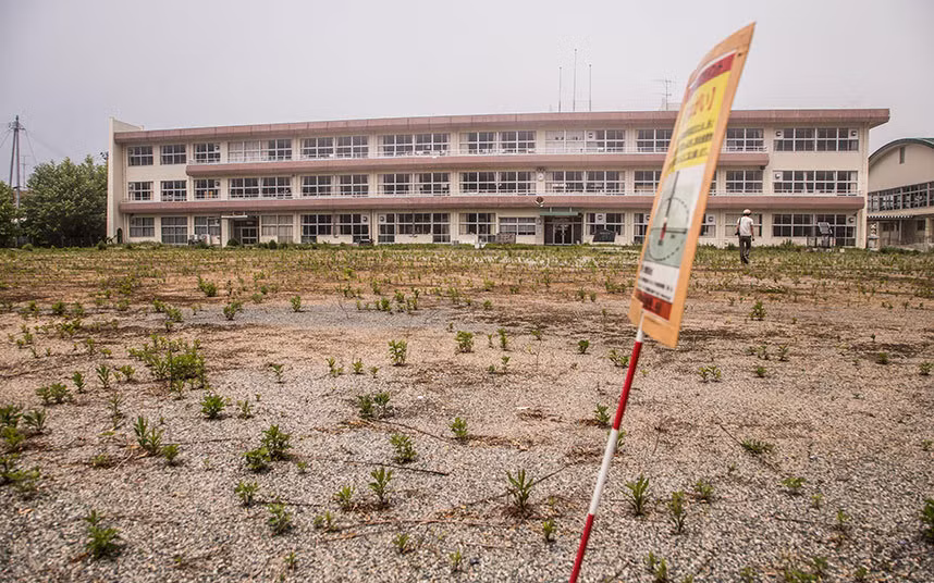 Một ngôi trường bị bỏ hoang.