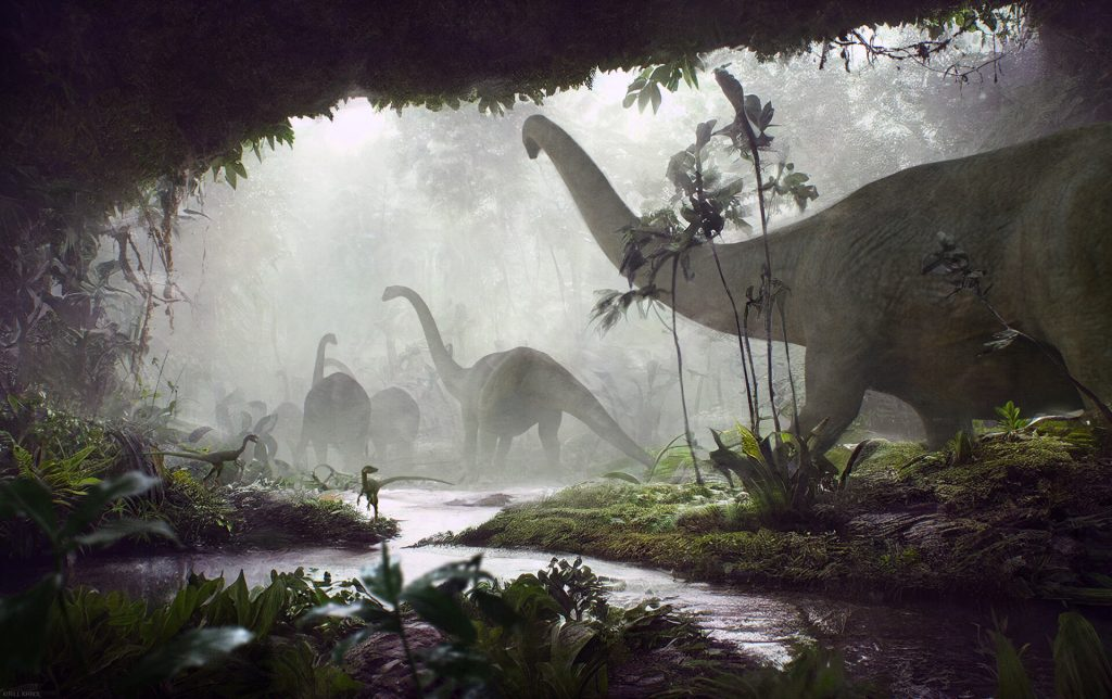 Hóa thạch của Sauropoda đã được tìm thấy trên khắp các lục địa, bao gồm cả Nam Cực. Tuy nhiên, việc tìm thấy các bộ xương hoàn chỉnh là rất hiếm. Nhiều loài chỉ được biết đến qua các mảnh xương rời rạc. (Ảnh trong bài: Internet)