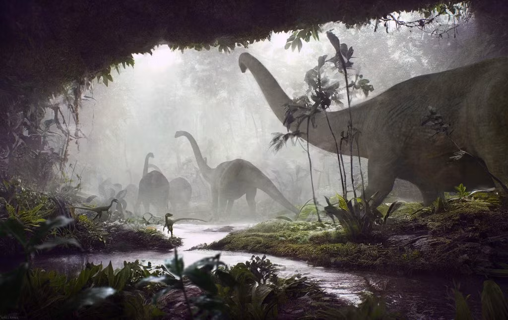 Hóa thạch của Sauropoda đã được tìm thấy trên khắp các lục địa, bao gồm cả Nam Cực. Tuy nhiên, việc tìm thấy các bộ xương hoàn chỉnh là rất hiếm. Nhiều loài chỉ được biết đến qua các mảnh xương rời rạc. (Ảnh trong bài: Internet)