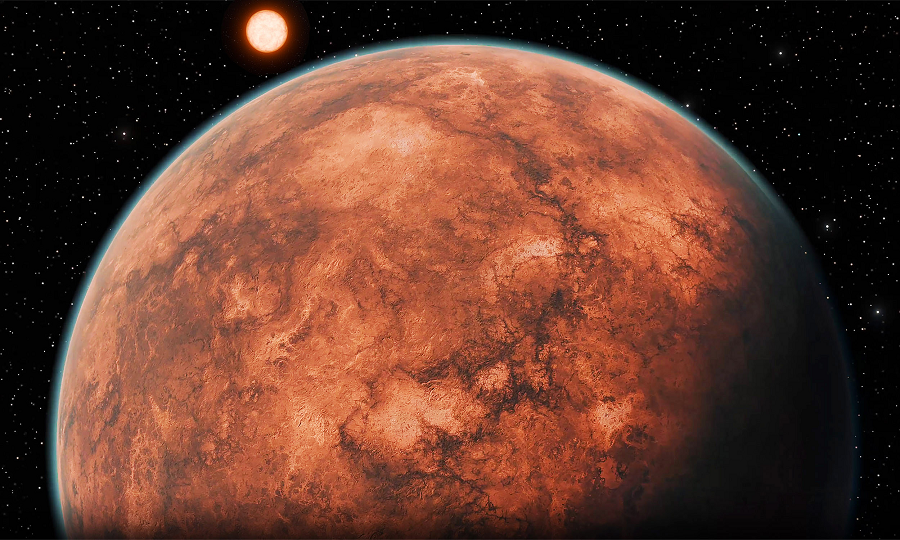 Hành tinh này xoay quanh một sao lùn đỏ trong chòm sao Song Ngư, cách hệ Mặt Trời khoảng 40 năm ánh sáng.