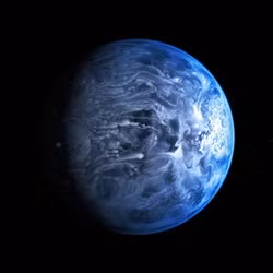 Tuy nhiên, bầu khí quyển của hành tinh này có thể giúp điều hòa nhiệt độ bề mặt, tạo ra các vùng ôn đới thích hợp cho sự sống.