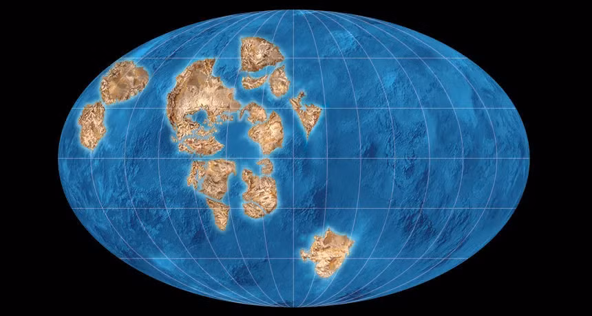 Trong khoảng 250-350 triệu năm tới, hoạt động kiến tạo mảng sẽ tạo ra một siêu lục địa mới. Sự hình thành và phân rã của các siêu lục địa sẽ tiếp tục ảnh hưởng đến khí hậu và địa chất của Trái Đất. (Ảnh: Science News)