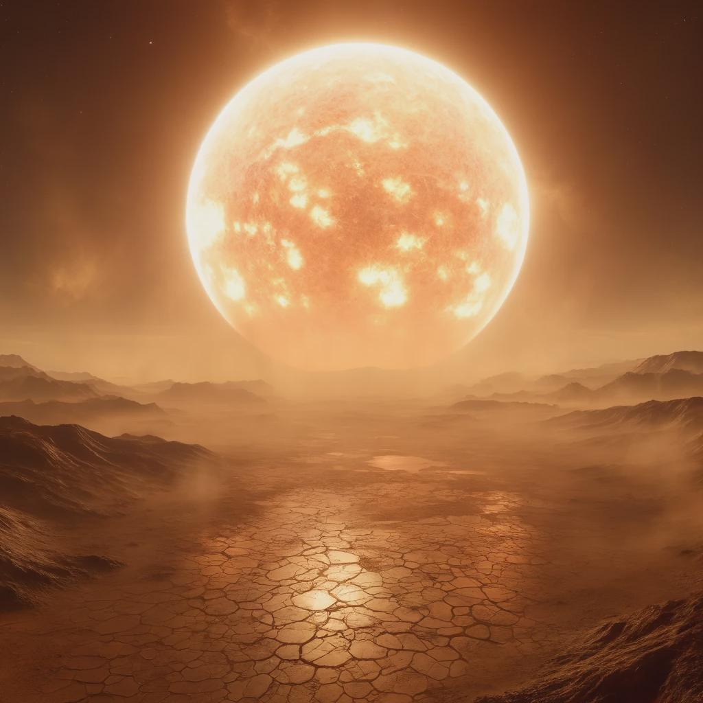 Mặt Trời sẽ tiếp tục sáng hơn theo thời gian. Sau khoảng 1,1 tỷ năm nữa, độ sáng của Mặt Trời sẽ tăng lên khoảng 10% so với hiện tại. Điều này sẽ làm gia tăng hiệu ứng nhà kính, khiến nhiệt độ trên Trái Đất tăng cao và các đại dương bắt đầu bay hơi. Khi nước bốc hơi, lượng carbon dioxide trong khí quyển sẽ giảm, làm cho quá trình quang hợp của thực vật trở nên khó khăn hơn. (Ảnh:Reddit)