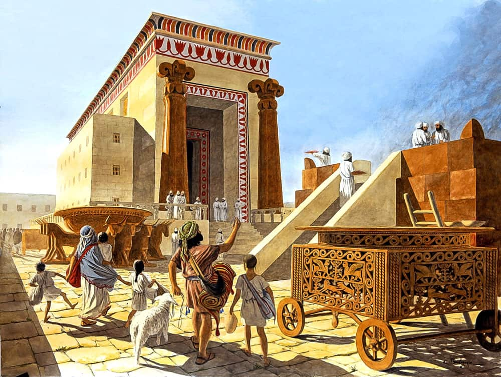 Thời Đền thờ đầu tiên, hay còn gọi là Thánh điện Solomon, là một giai đoạn quan trọng trong lịch sử của người Do Thái. Được xây dựng vào khoảng năm 967 TCN dưới triều đại của vua Solomon, Đền thờ đầu tiên không chỉ là trung tâm tôn giáo mà còn là biểu tượng của sự thịnh vượng và quyền lực của vương quốc Israel cổ đại.