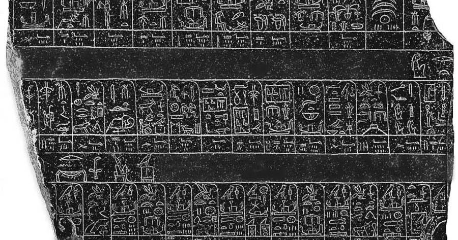 Phiến đá Palermo được khắc bằng chữ tượng hình Ai Cập, ghi chép lại danh sách các vị vua từ Vương triều thứ Nhất đến đầu Vương triều thứ Năm, cùng với các sự kiện quan trọng trong mỗi triều đại.