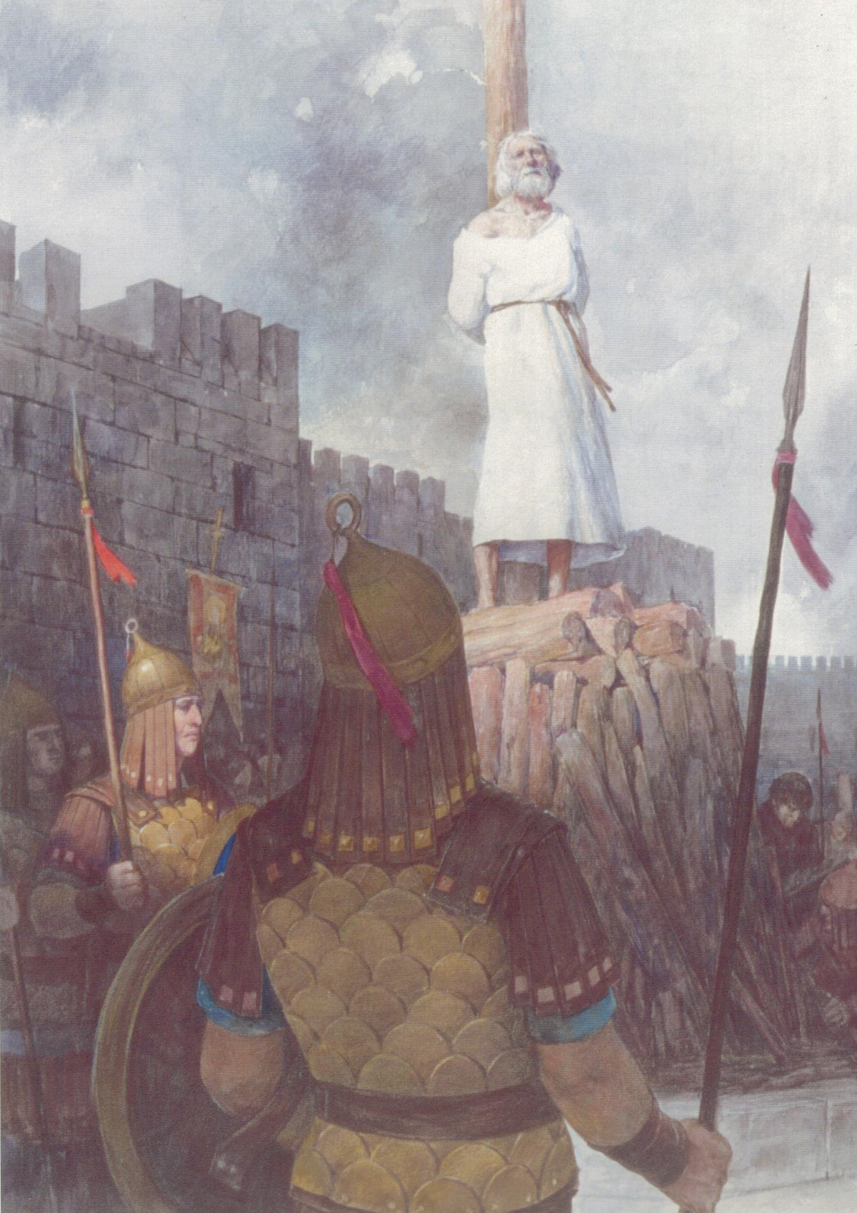 Cuộc Thập tự chinh năm 1101 kết thúc với chiến thắng quyết định của quân Hồi giáo. Hầu hết các đội quân thập tự chinh đều bị tiêu diệt hoặc bắt giữ. Sự thất bại này không chỉ làm suy yếu tinh thần của các chiến binh Kitô giáo mà còn làm giảm uy tín của Giáo hoàng và các lãnh đạo thập tự chinh. (Ảnh:The History of Byzantium)