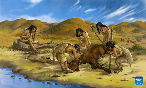 Các nhà khoa học cho rằng bộ não phát triển vượt trội của chúng ta đã cho phép chúng ta sáng tạo nghệ thuật, ngôn ngữ và các công cụ phức tạp. Khả năng này có thể đã giúp Homo sapiens tồn tại và phát triển, trong khi các loài người khác dần tuyệt chủng.(Ảnh:People's Daily)